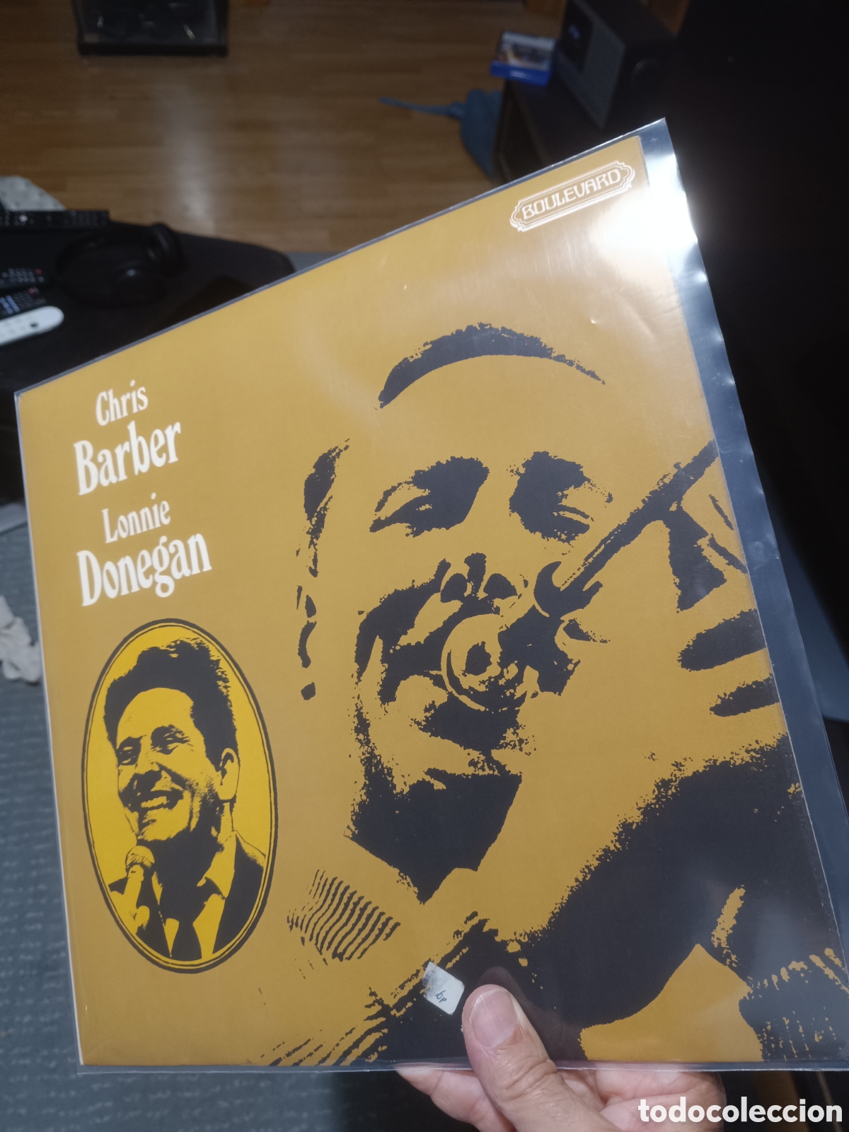 Discos de vinilo: Chris Barber ' Lonnie Donegan &lrm;&ndash; Chris Barber & Lonnie Donegan