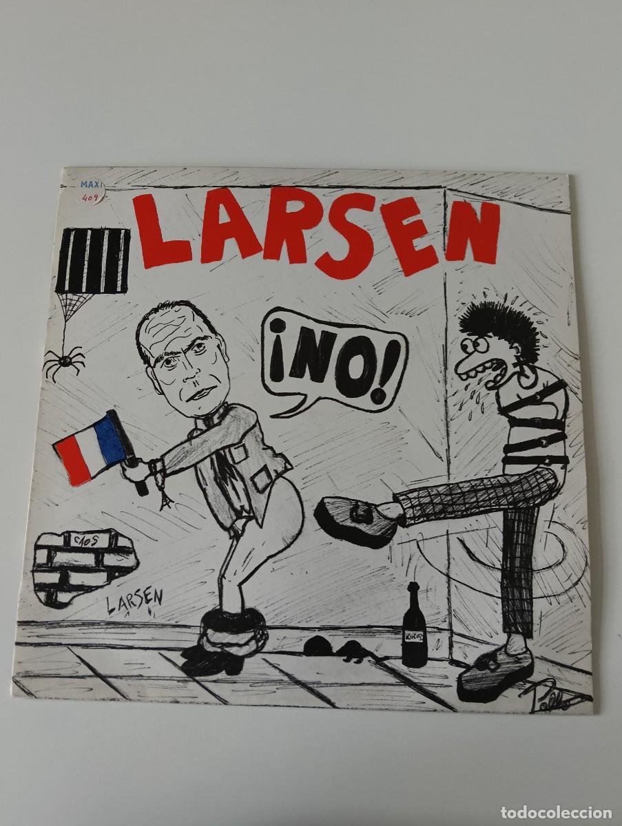Discos de vinilo: LARSEN NO! Maxi 1983 promocional