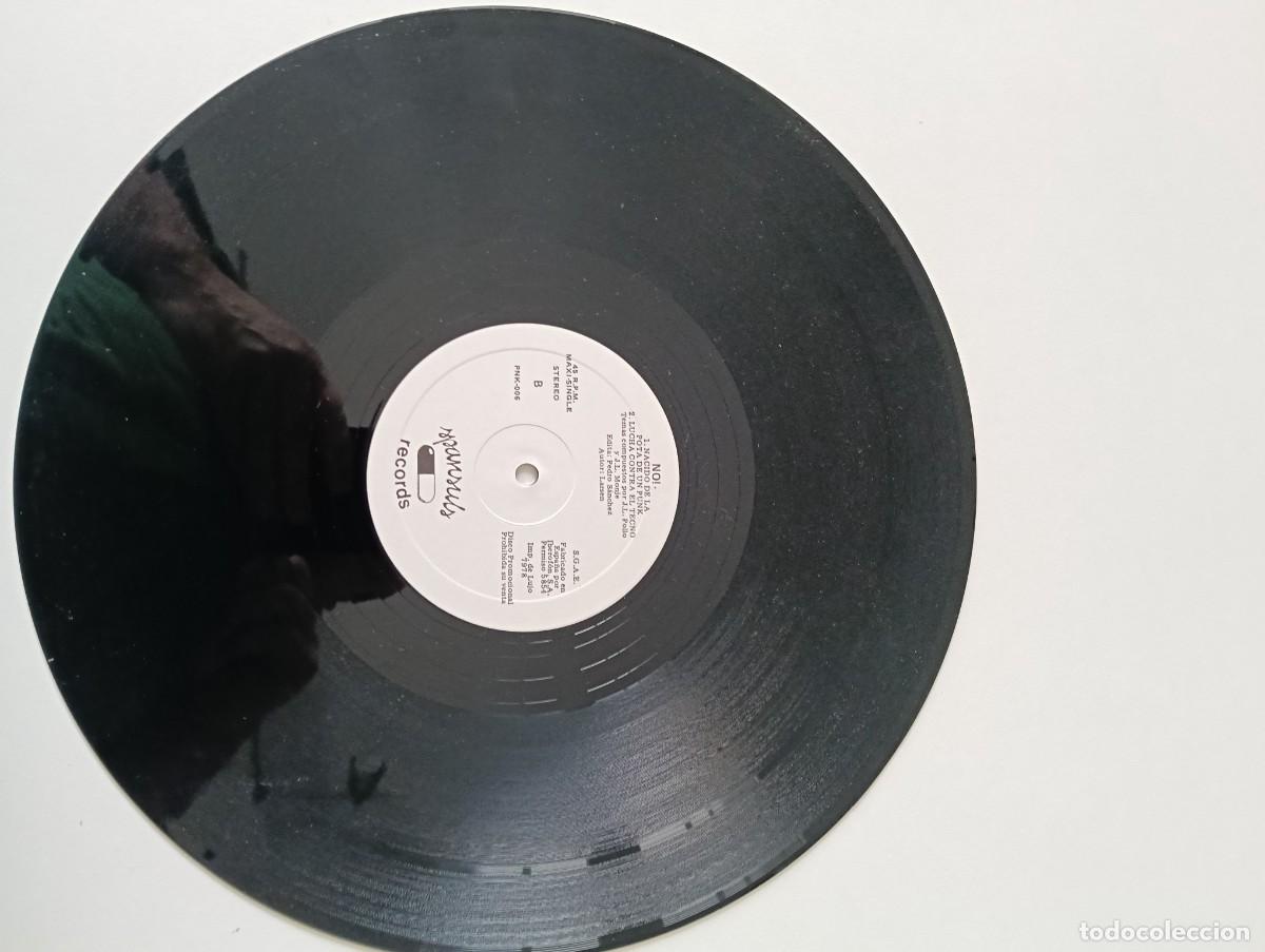 Discos de vinilo: LARSEN NO! Maxi 1983 promocional - Foto 3