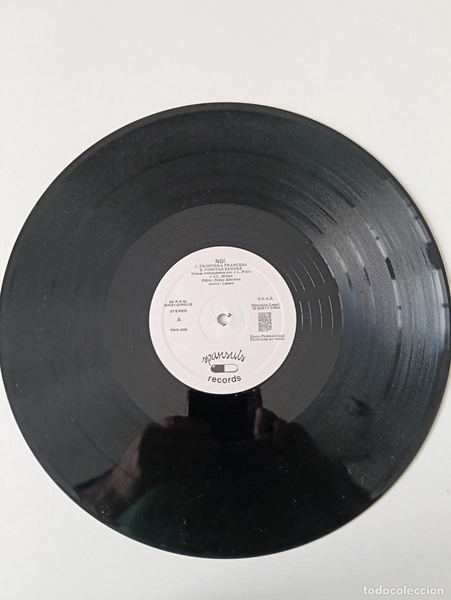 Discos de vinilo: LARSEN NO! Maxi 1983 promocional - Foto 4