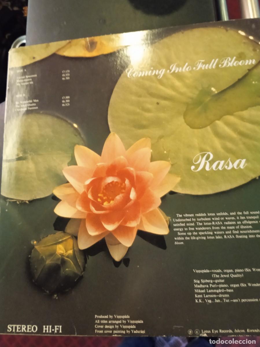 Discos de vinilo: RASA- COMING INTO FULL BLOOM. LP - Foto 2
