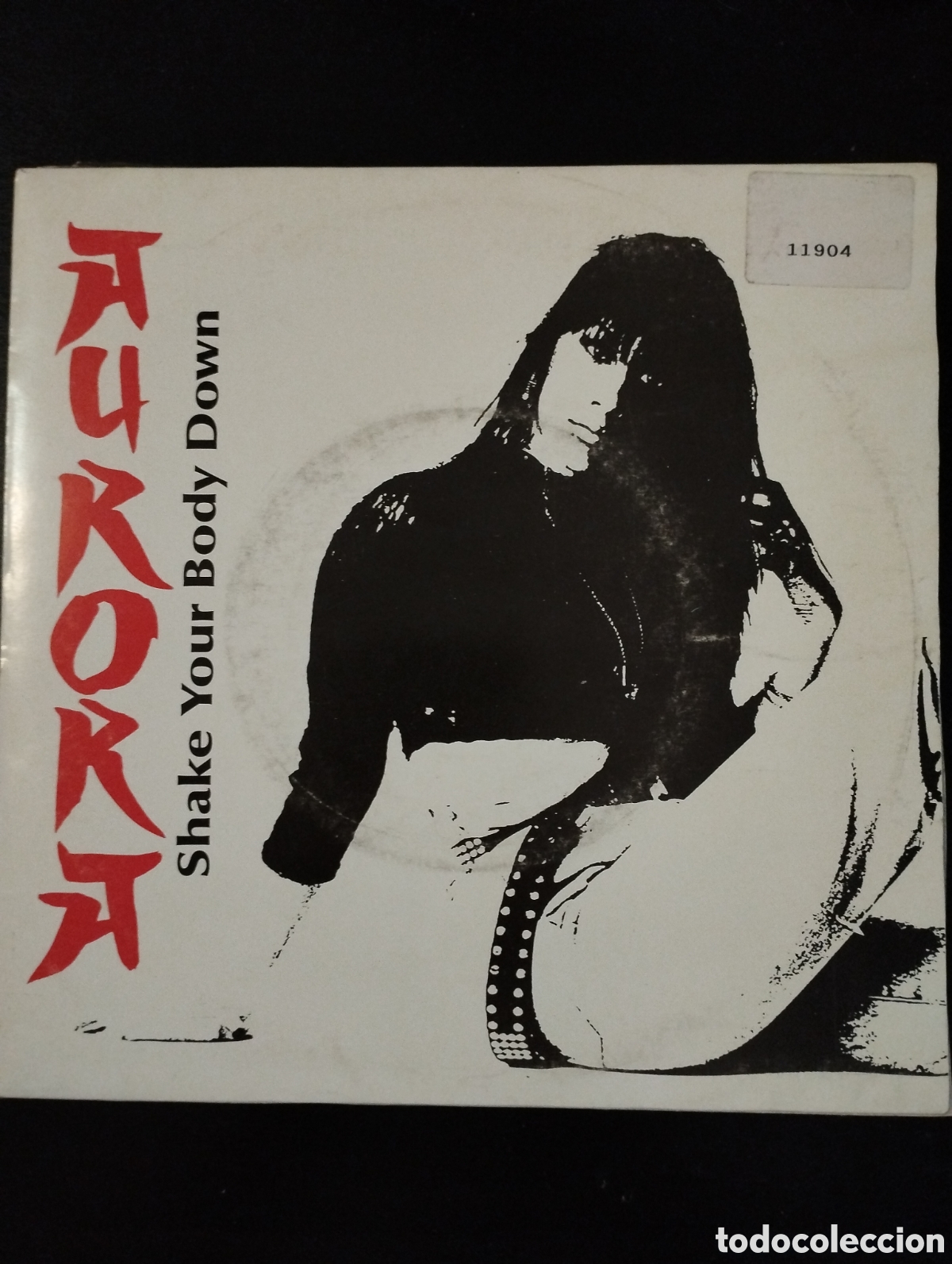 Discos de vinilo: Aurora &ndash; Shake Your Body Down. 1992. Vinilo, 7&rdquo;, 45 RPM, Promo. Nuevos Medios &ndash; 10 622S
