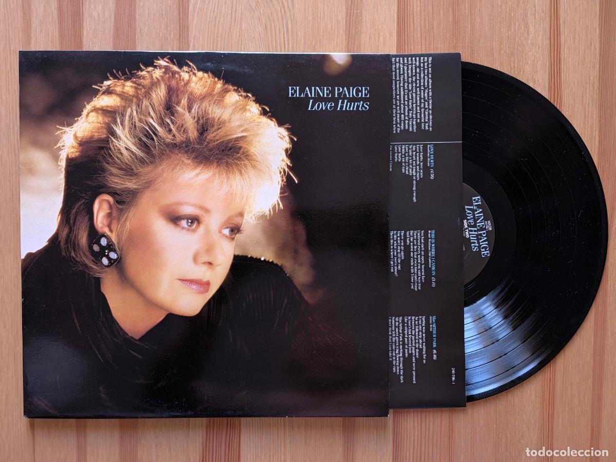 Discos de vinil: Elaine Paige &ndash; Love Hurts