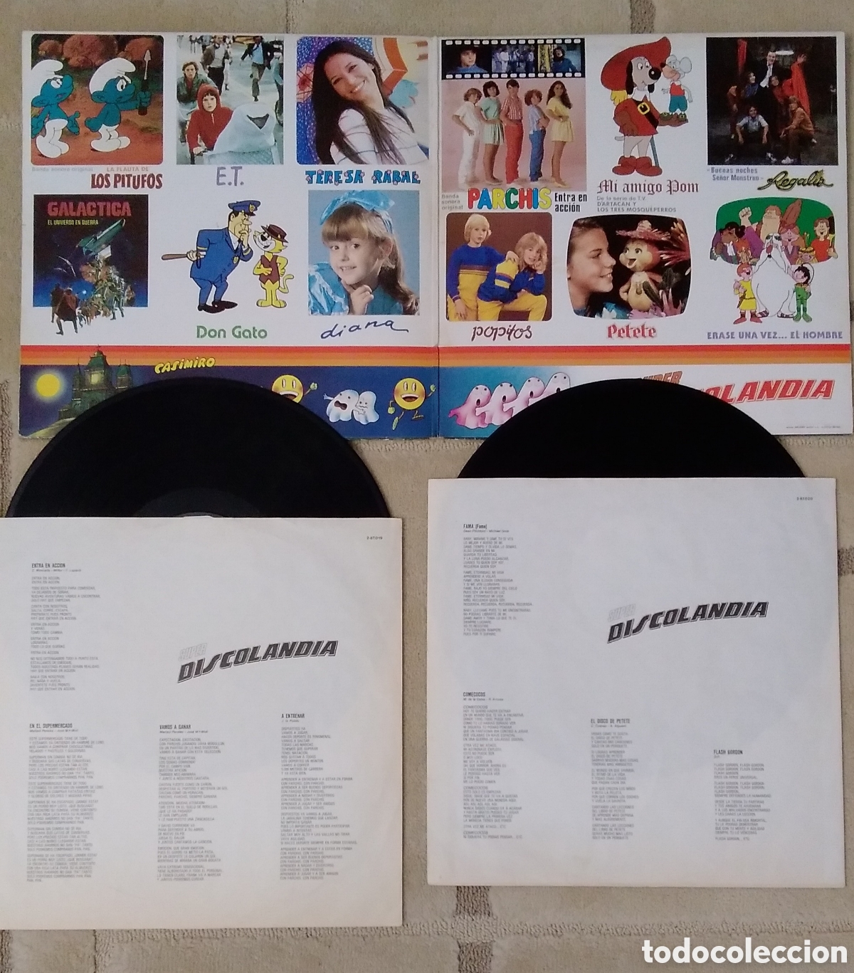 Discos de vinilo: DOBLE DISCO VINILO. 2 LP. SUPER DISCOLANDIA. 1983 - Foto 3