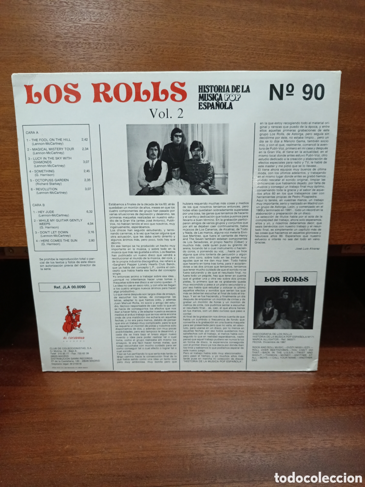 Discos de vinilo: LOS ROLLS , VOL.2 BEATLES AGAIN - Foto 2