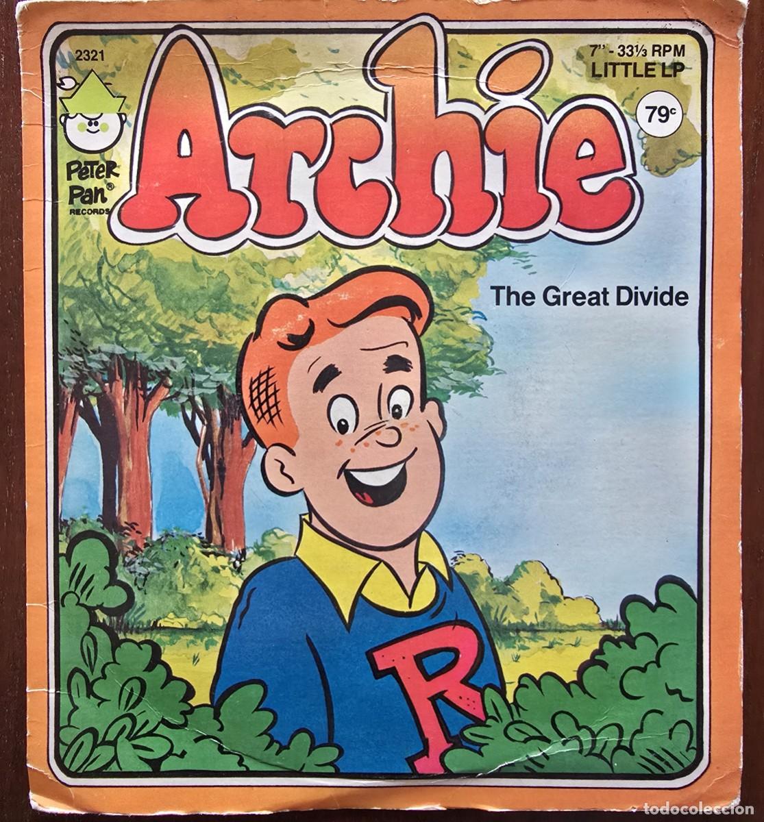 Discos de vinilo: Disco Single.Archie.The Great Divide.1975