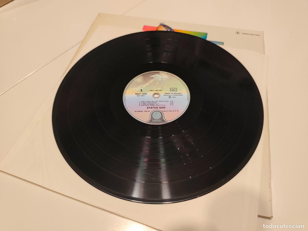 Discos de vinilo: Status Quo &ndash; Piledriver- (1974) LP disco vinilo - Foto 4