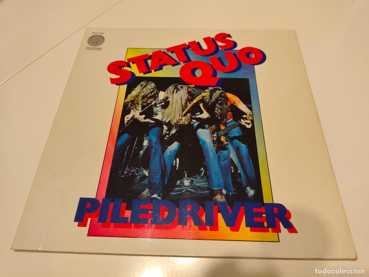 Discos de vinilo: Status Quo &ndash; Piledriver- (1974) LP disco vinilo - Foto 1