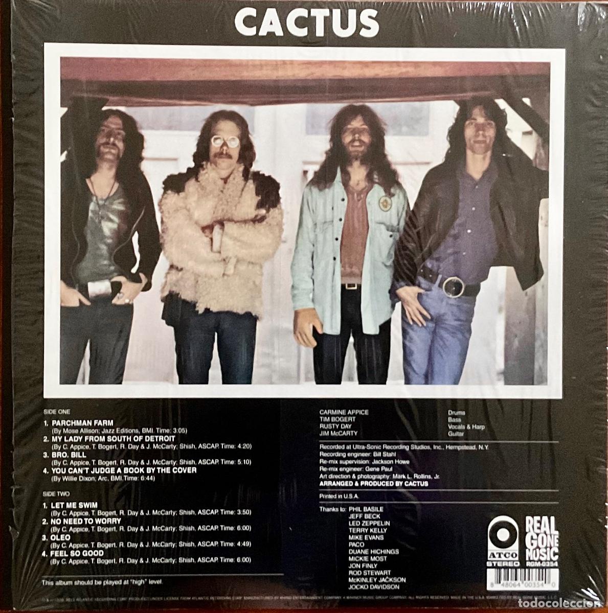 Discos de vinilo: CACTUS &mdash;&mdash;&mdash;&mdash;&mdash;&mdash;&mdash; CACTUS - Foto 2