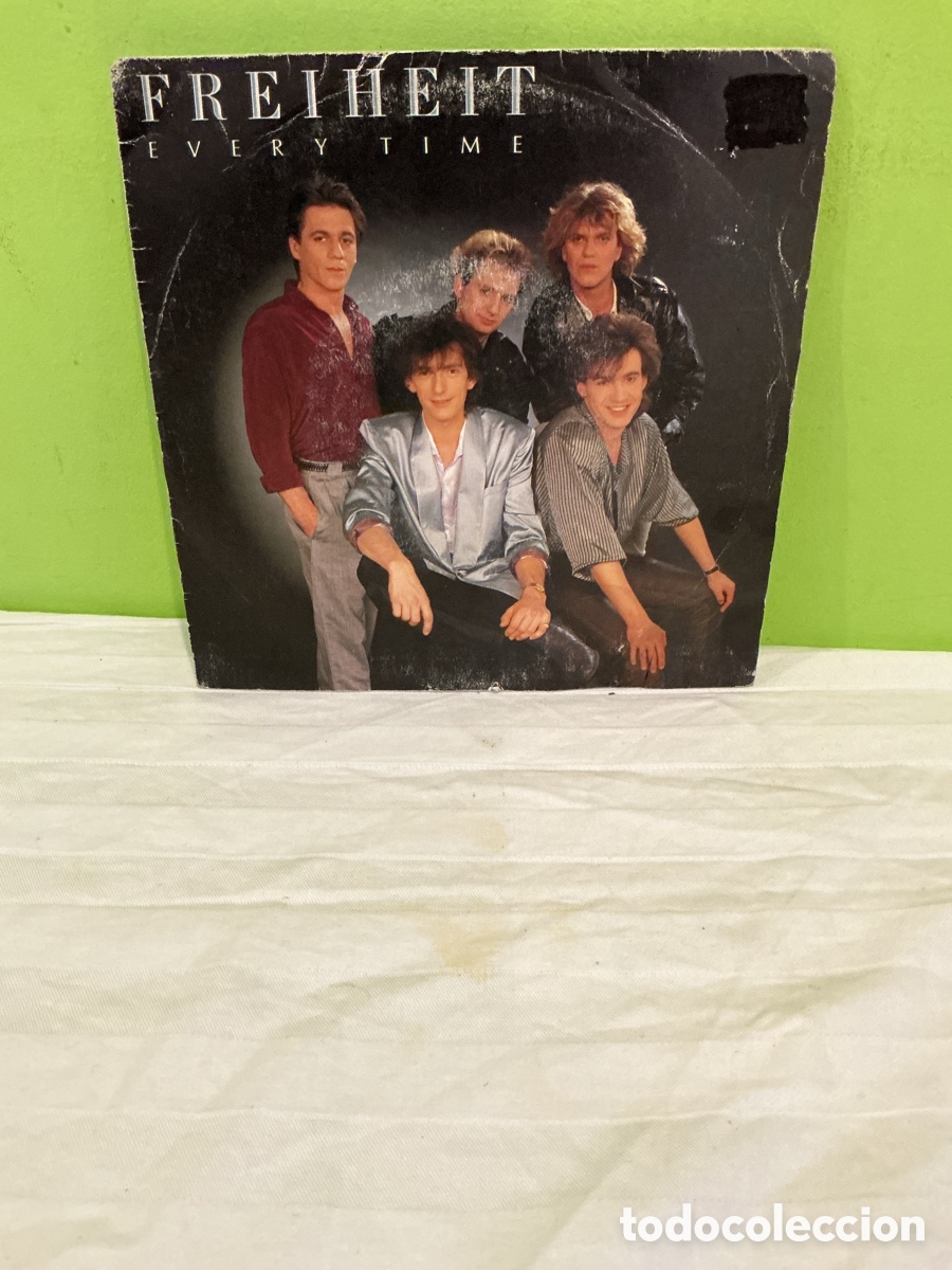 Vinyl-Schallplatten: FREIHEIT &ndash; EVERY TIME &ndash; SINGLE VINILO PROMOCIONAL 1987 &ndash; CBS ESPA&Ntilde;A