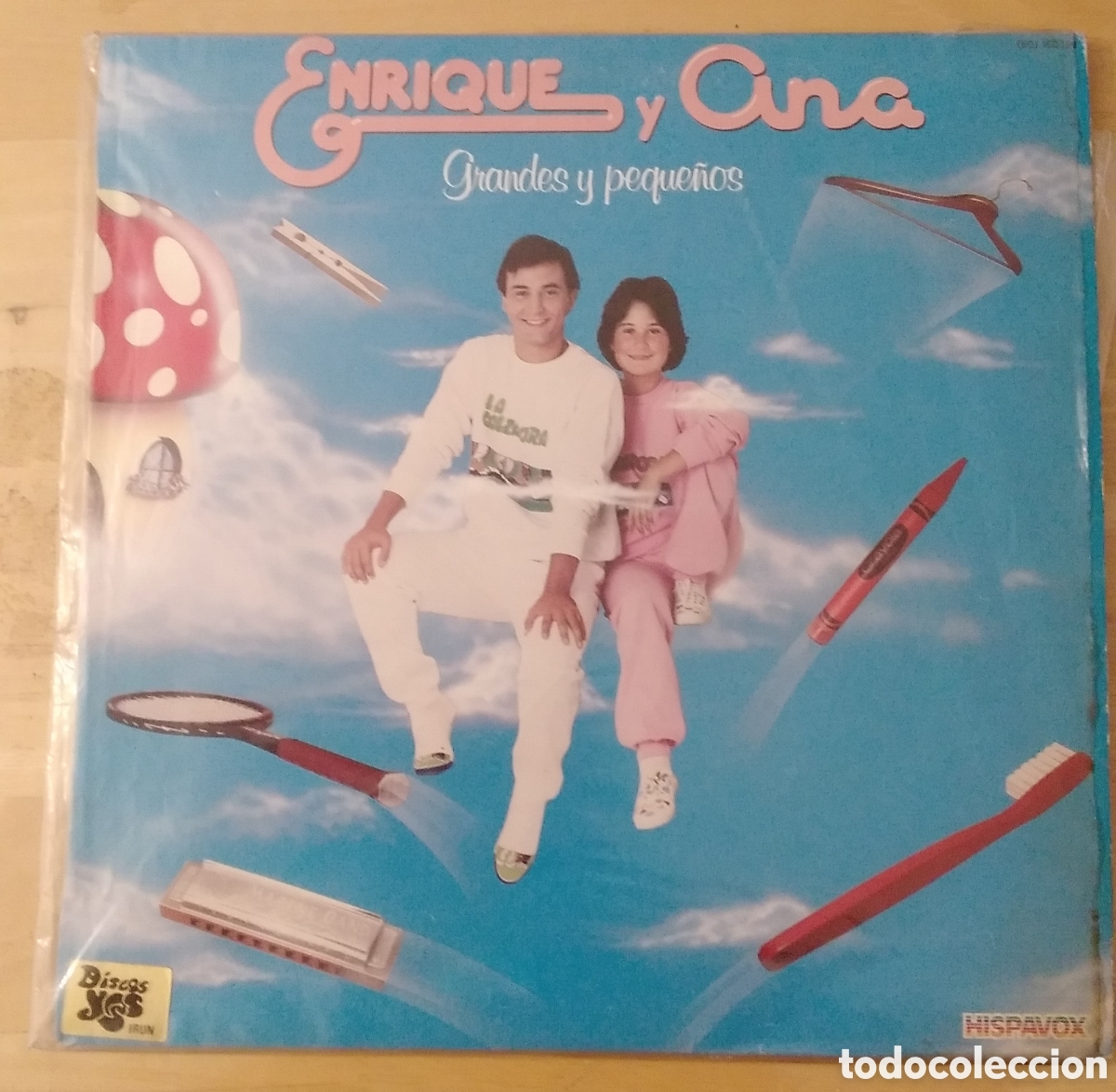 Discos de vinil: DISCO VINILO. LP. ENRIQUE Y ANA. GRANDES Y PEQUE&Ntilde;OS.1983