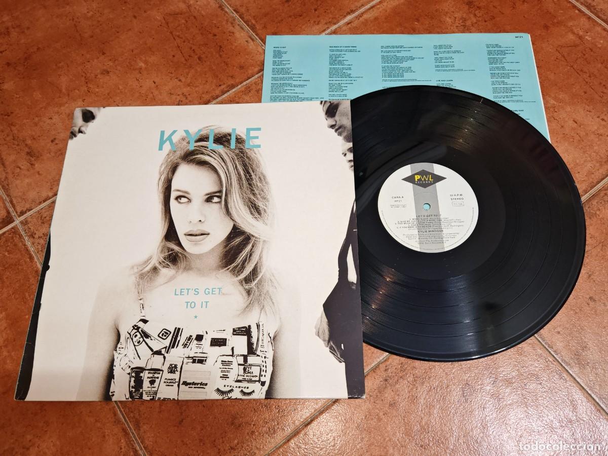 Vinyl records: KYLIE MINOGUE Let's get to it LP VINILO DEL A&Ntilde;O 1991 ESPA&Ntilde;A CON ENCARTE CONTIENE 10 TEMAS