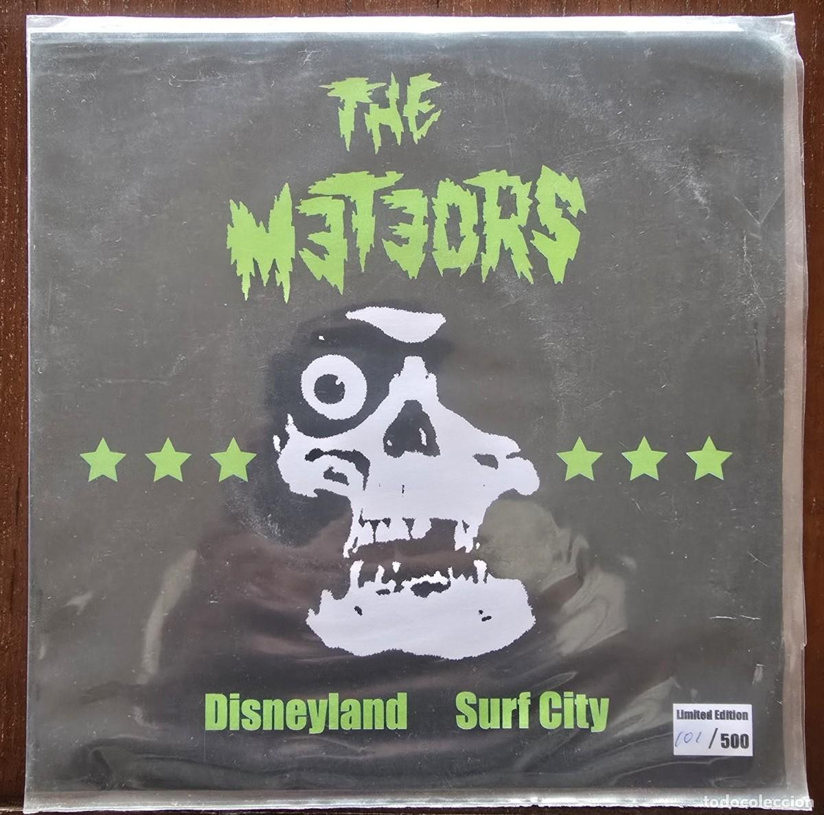 Discos de vinilo: Disco Single.The Meteors.Disneyland.2007 limited Edition 101/500