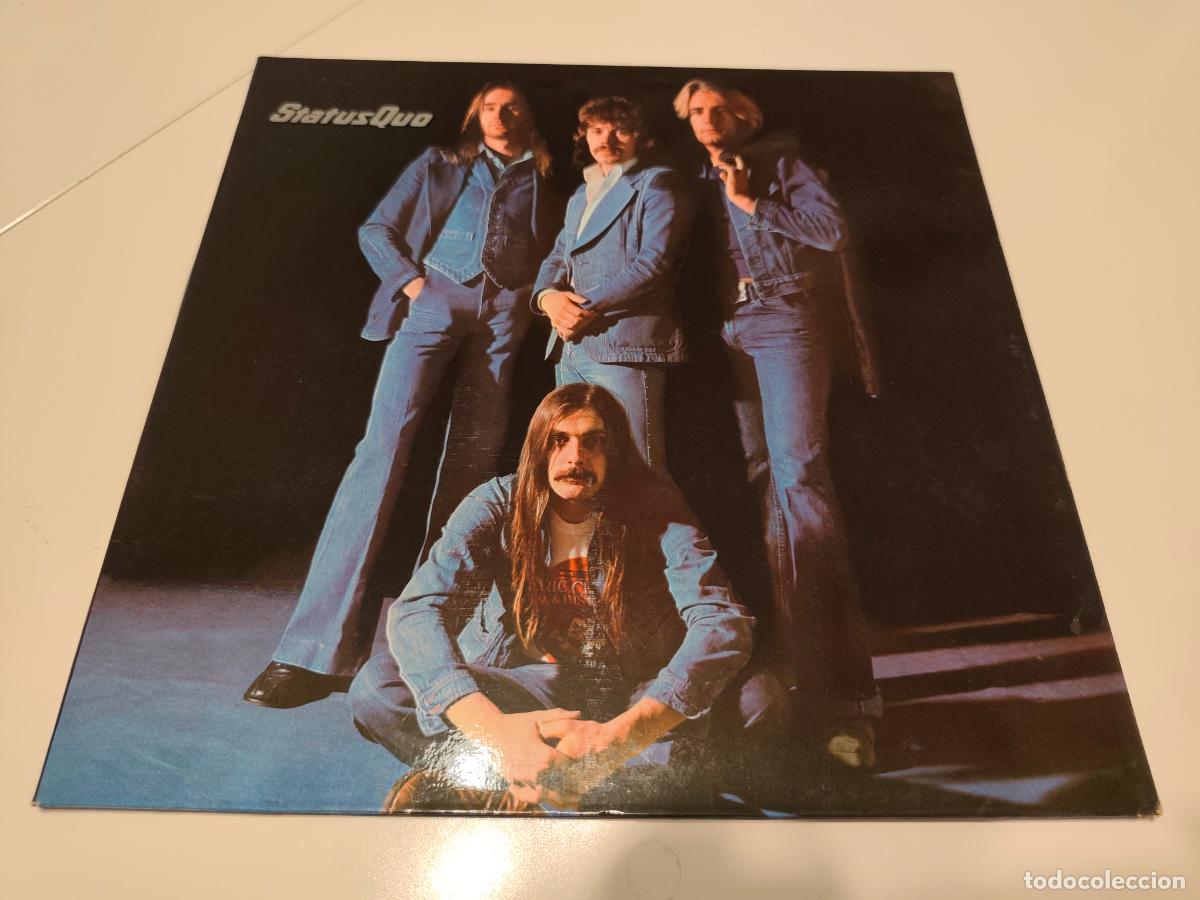 Discos de vinilo: Status Quo &lrm;&ndash; Blue For You- (1976) LP disco vinilo