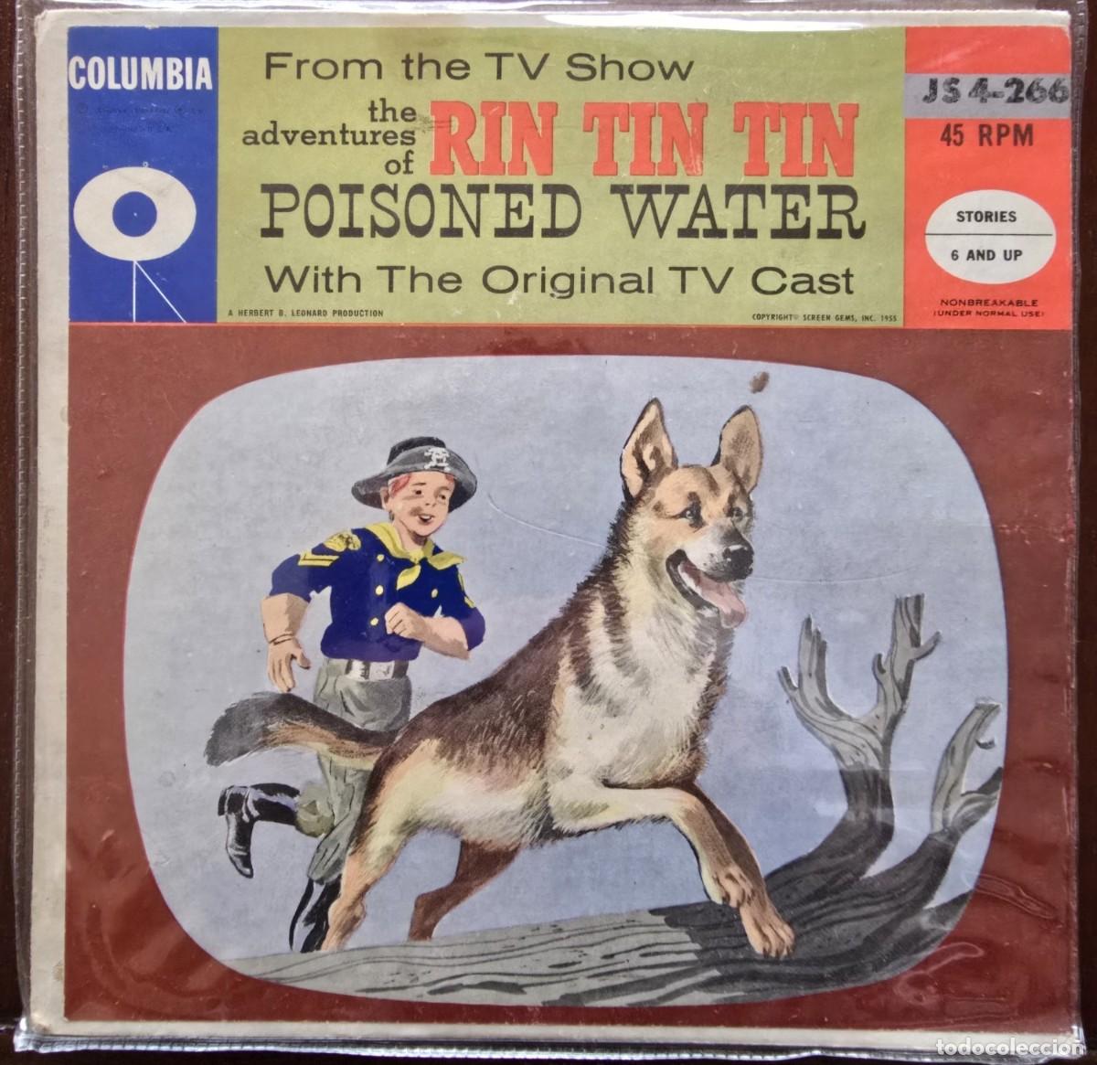 Discos de vinilo: Disco Single.Rin Tin Tin Poisoned Water