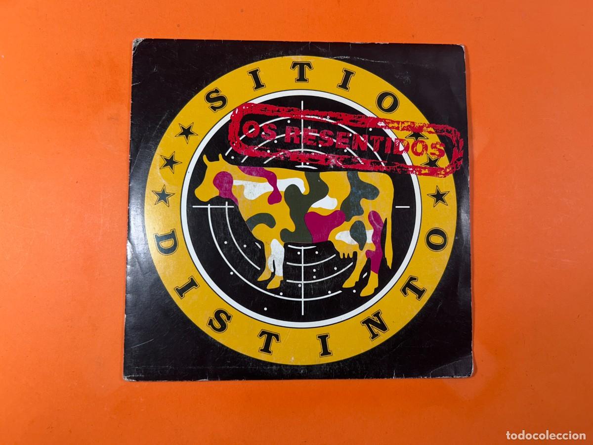 Discos de vinilo: OS RESENTIDOS - SITIO DISTINTO - SINGLE - Foto 1