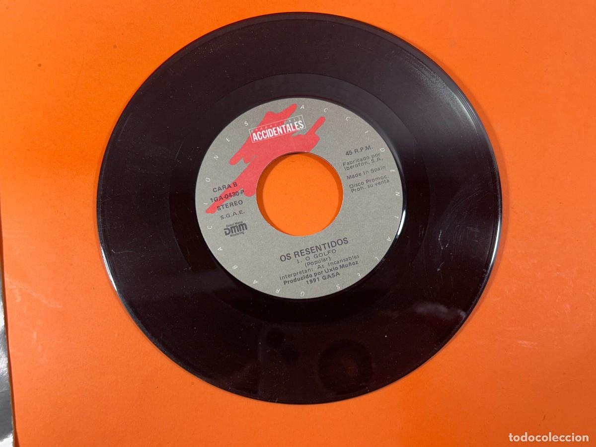 Discos de vinilo: OS RESENTIDOS - SITIO DISTINTO - SINGLE - Foto 4