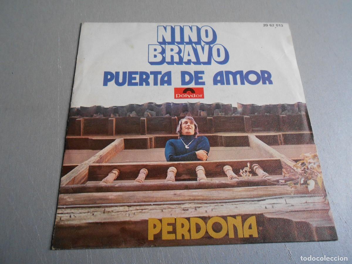 Dischi in vinile: NINO BRAVO, SG , PUERTA DE AMOR + 1, A&Ntilde;O 1970, POLYDOR 20 62 013