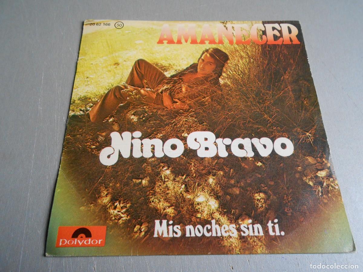 Dischi in vinile: NINO BRAVO, SG , AMANECER + 1, A&Ntilde;O 1975, POLYDOR 20 62 166