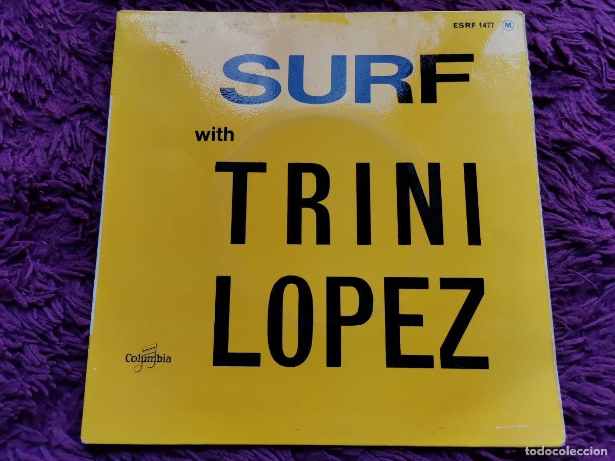 Vinyl-Schallplatten: Trini Lopez &ndash; Surf With Trini Lopez Vinilo 7&rdquo; EP 1964 France ESRF 1477