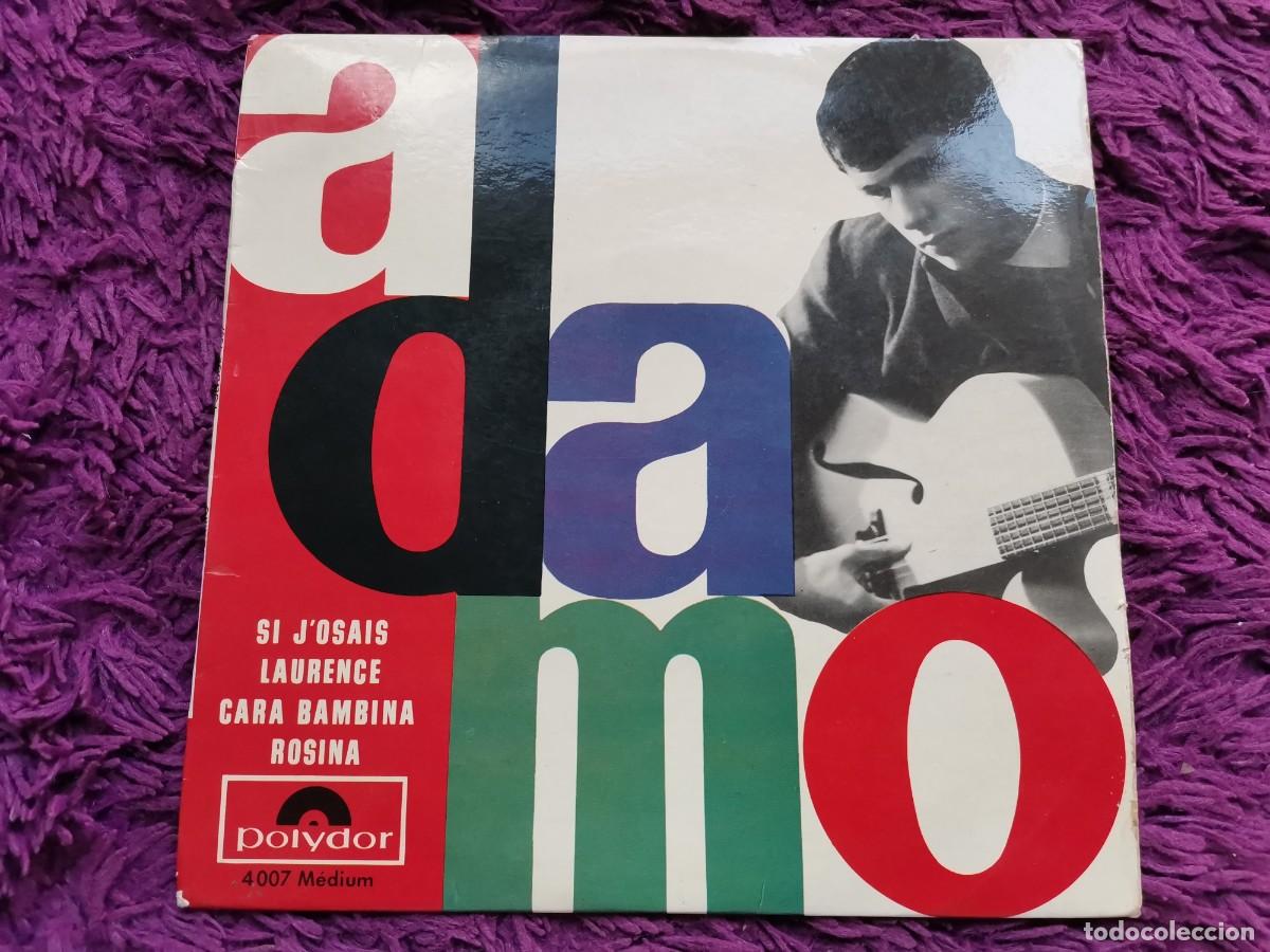 Disques de vinyle: Adamo &ndash; Si J'osais Vinilo 7&rdquo; EP 1964 France 4007