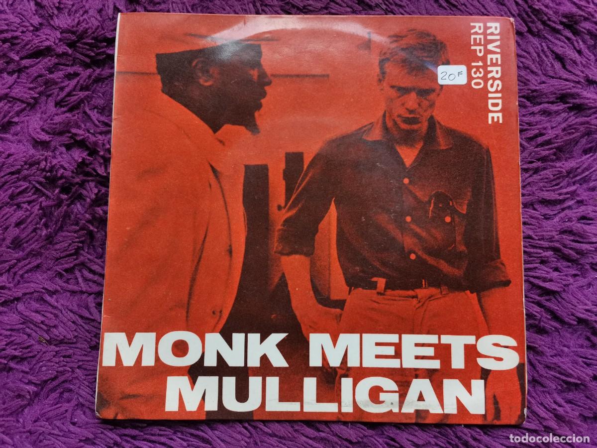 Vinyl-Schallplatten: Monk Meets Mulligan Vinilo 7&rdquo; EP 1957 Europe REP 130