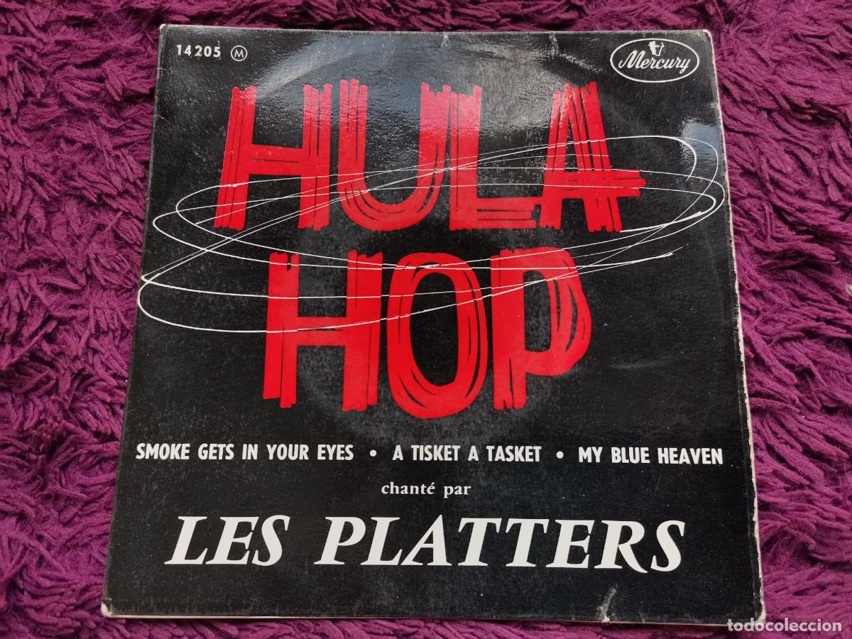 Vinyl-Schallplatten: Les Platters &ndash; Hula Hop Vinilo 7&rdquo; EP 1958 France 14205