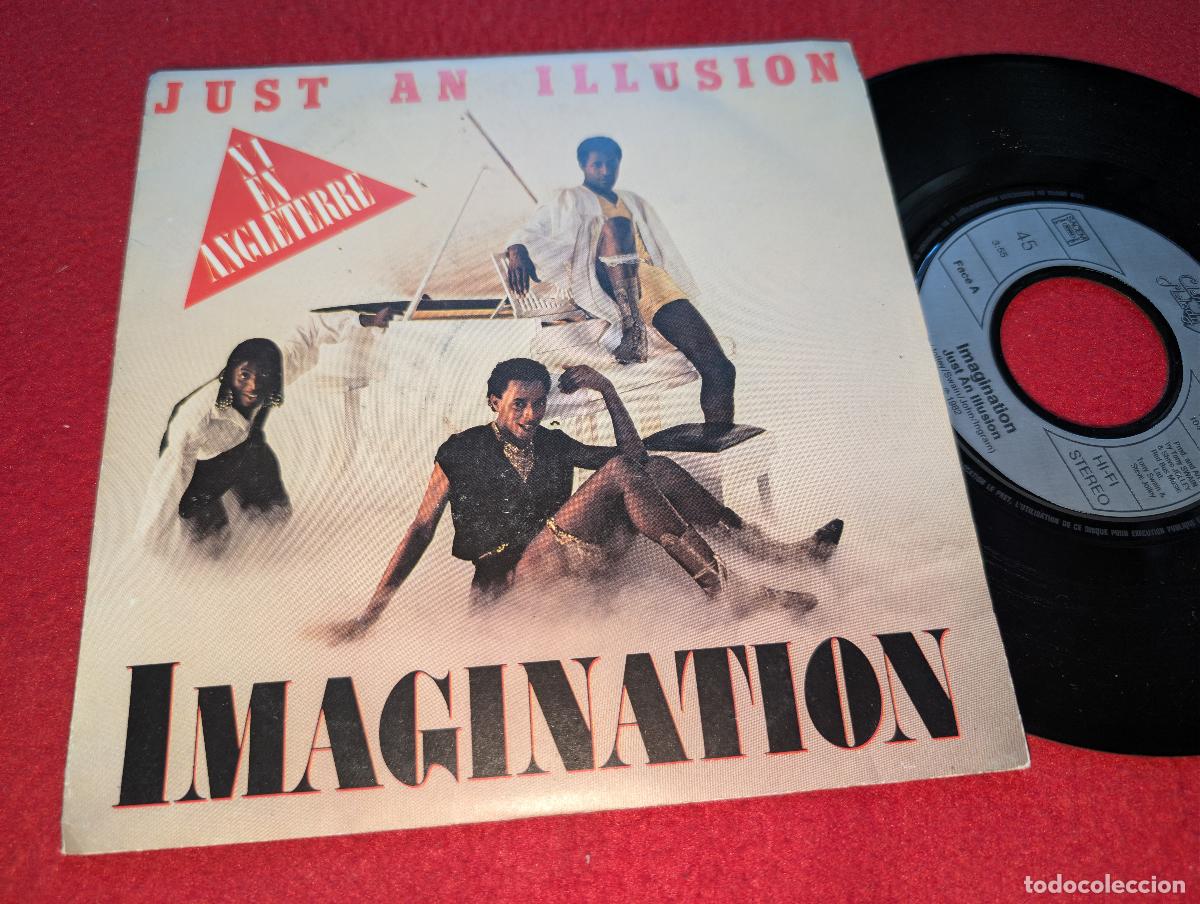 Discos de vinilo: IMAGINATION Just an illusion/Instrumental 7'' SINGLE 1982 Clemence FRANCIA FRANCE