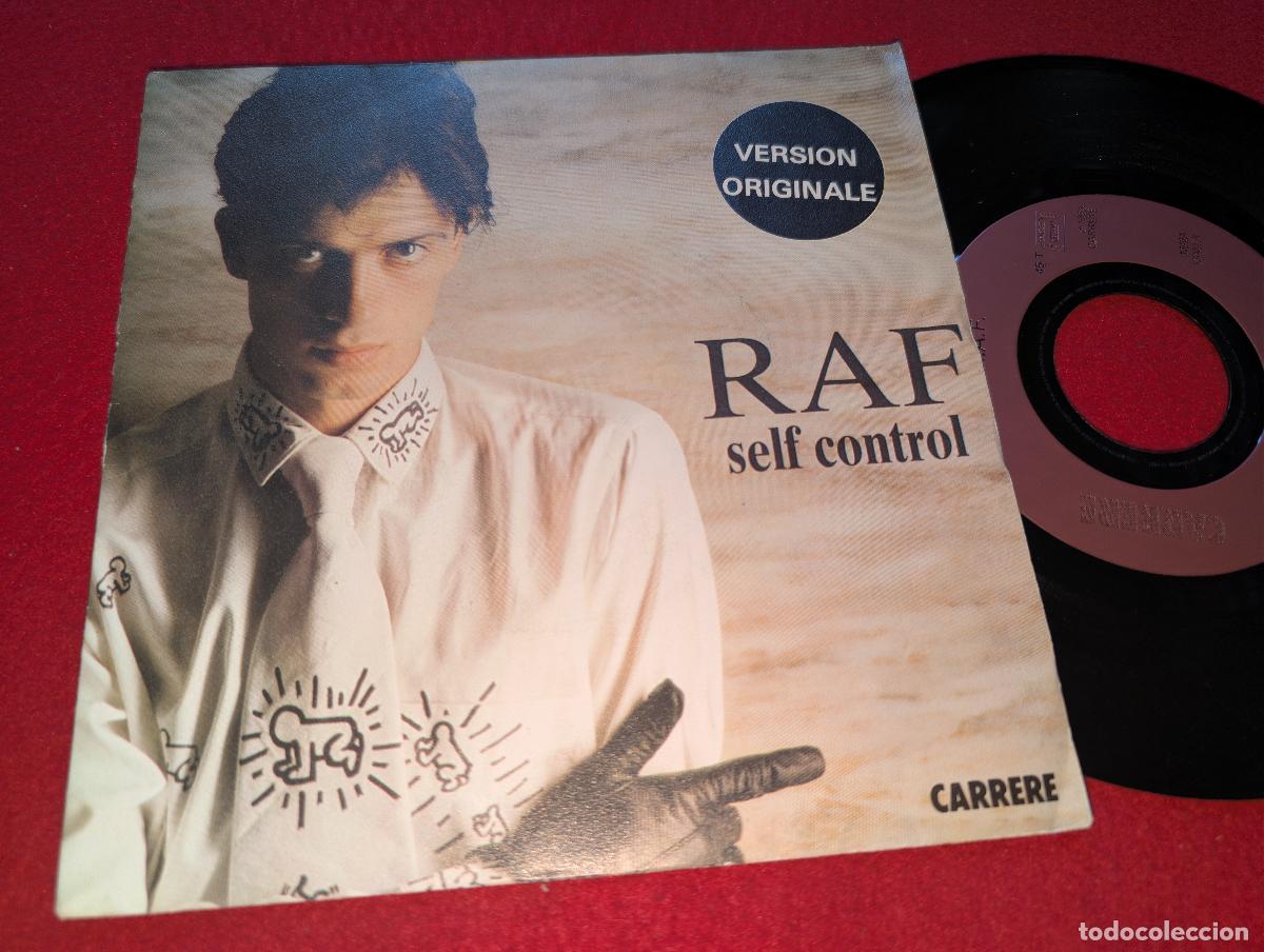 Discos de vinilo: RAF R.A.F. Self control (Part I)/Part II 7'' SINGLE 1984 Carrere FRANCIA FRANCE