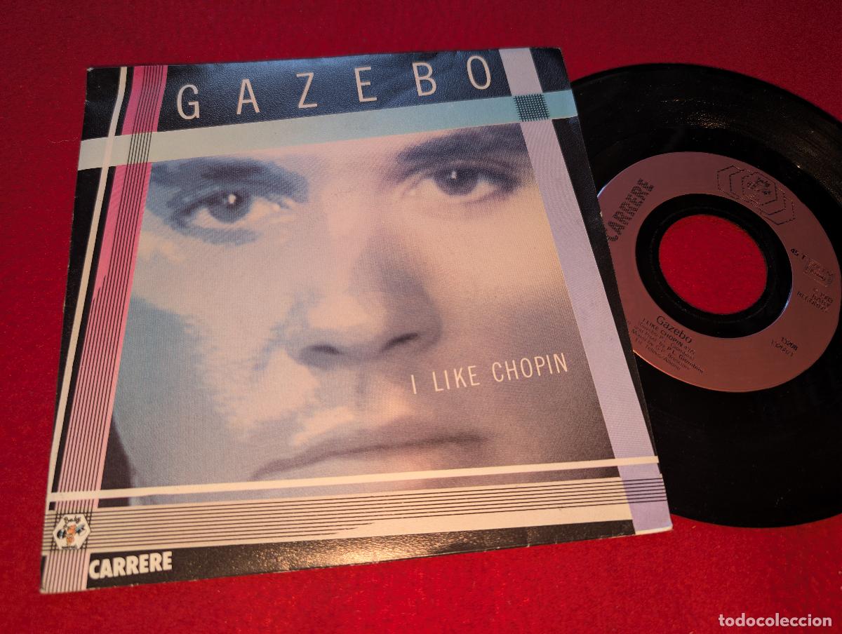 Discos de vinilo: GAZEBO I like Chopin/Instrumental 7'' SINGLE 1983 Baby FRANCIA FRANCE