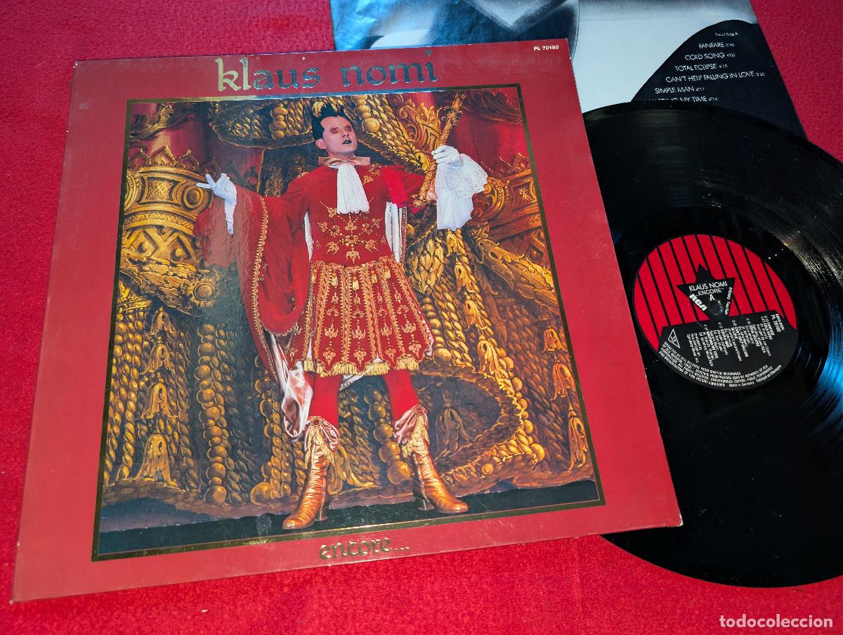 Discos de vinilo: KLAUS NOMI Encore...LP 1983 RCA GERMANY ALEMANIA