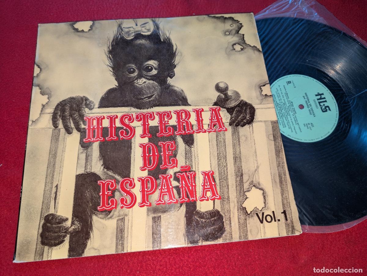 Discos de vinilo: PEDRO RUIZ Histeria de Espa&ntilde;a Vol.1 LP 1977 HLS GATEFOLD