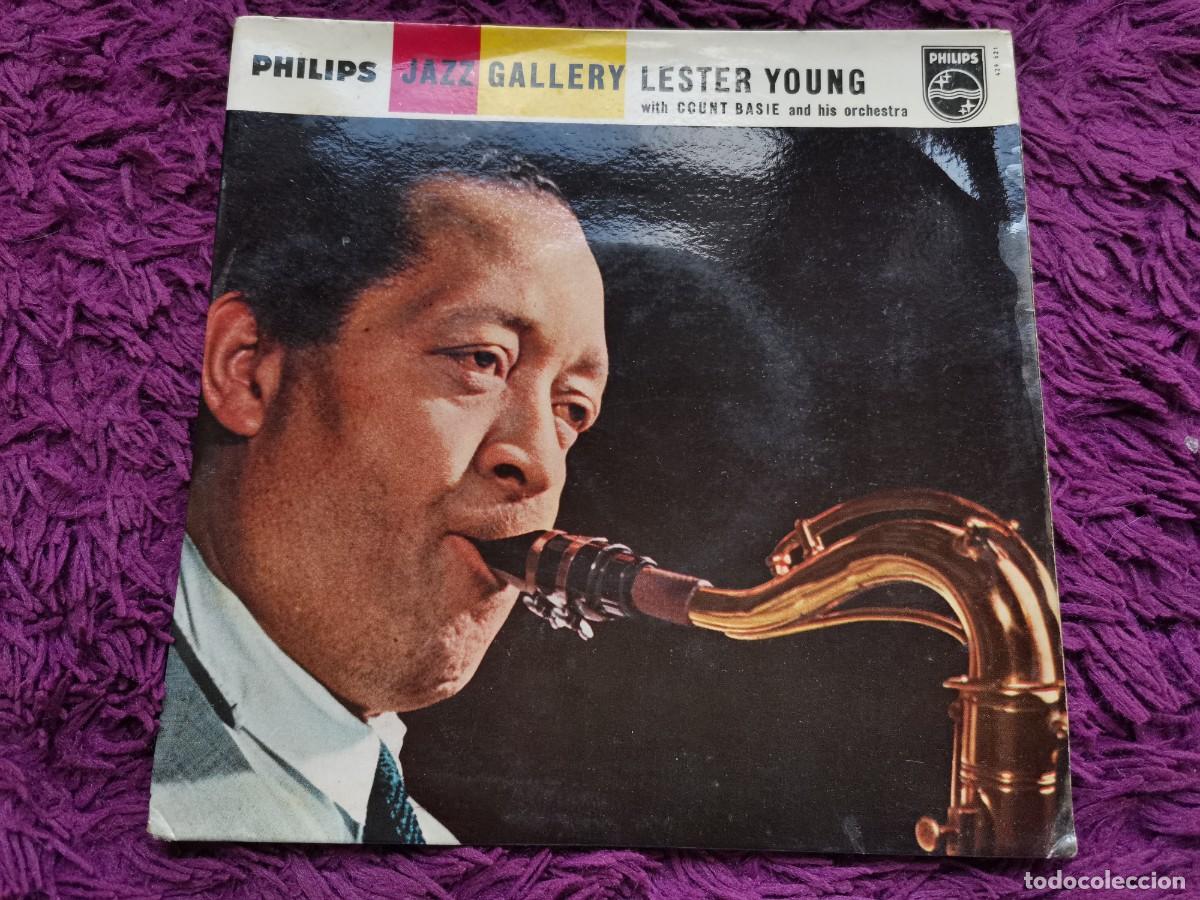 Vinyl-Schallplatten: Lester Young With Count Basie Vinilo 7&rdquo; EP Netherlands 429 621 BE