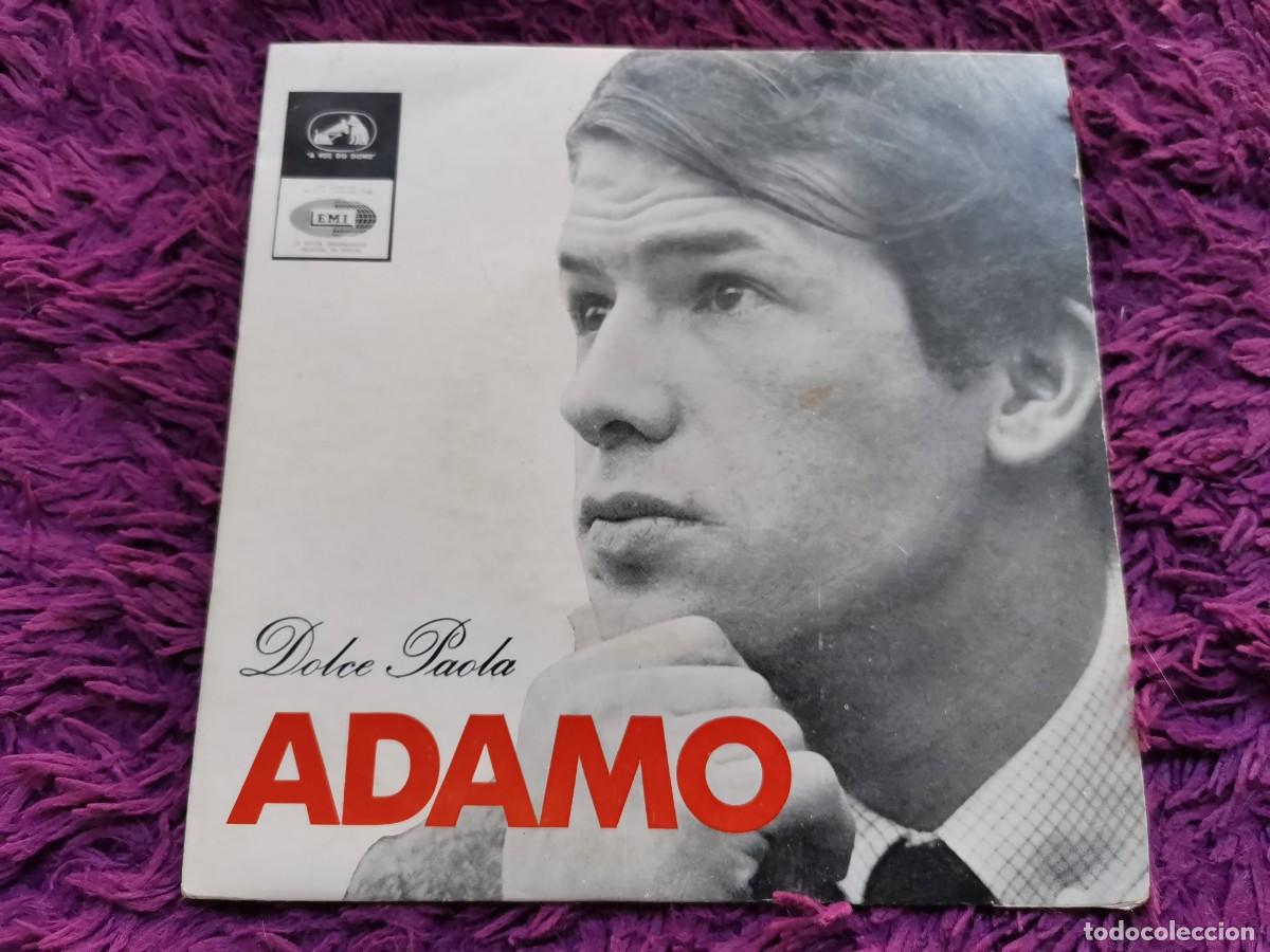 Vinyl-Schallplatten: Adamo &ndash; Dolce Paola Vinilo 7&rdquo; EP Portugal 7LEM 3148