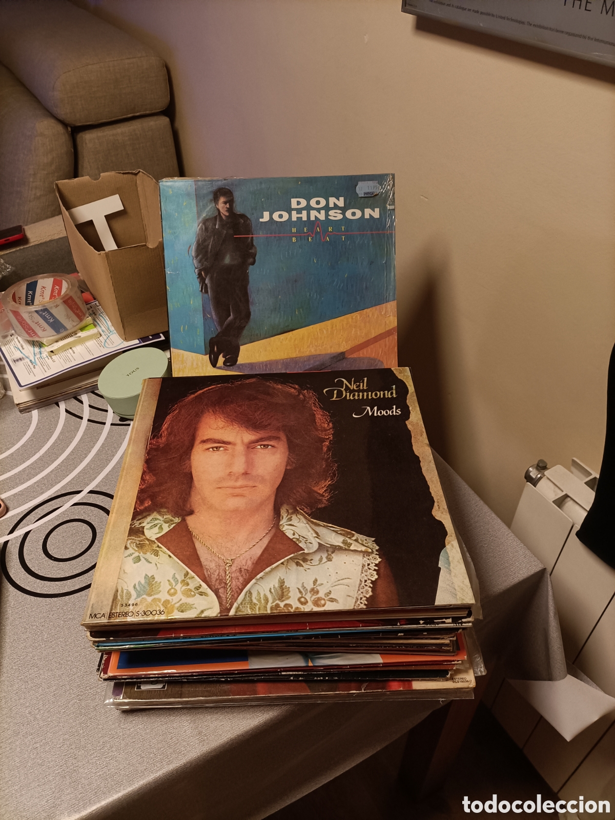 Discos de vinilo: Lote 35 LP 33 RPM,POP,ROCK, COUNTRY