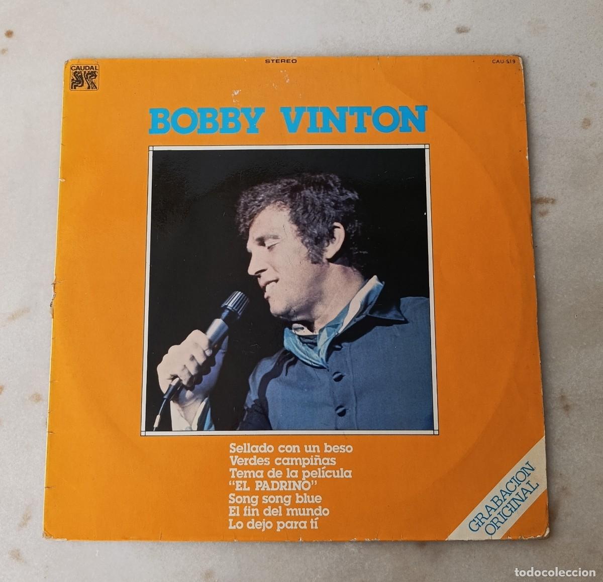 Discos de vinilo: Vinilo LP Bobby Vinton Sellado Con Un Beso El Padrino Caudal 1978 CAU519