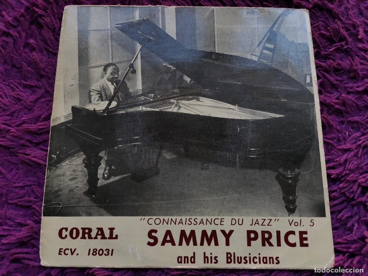 Discos de vinilo: Sammy Price And His Blusicians &ndash; Connaissance Du Jazz Vol. 5 Vinilo 7&rdquo; EP France ECV 18 031