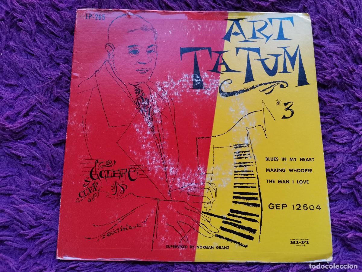 Discos de vinilo: Art Tatum &ndash; The Genius Of Art Tatum Vinilo 7&rdquo; EP 1955 France GEP 12604