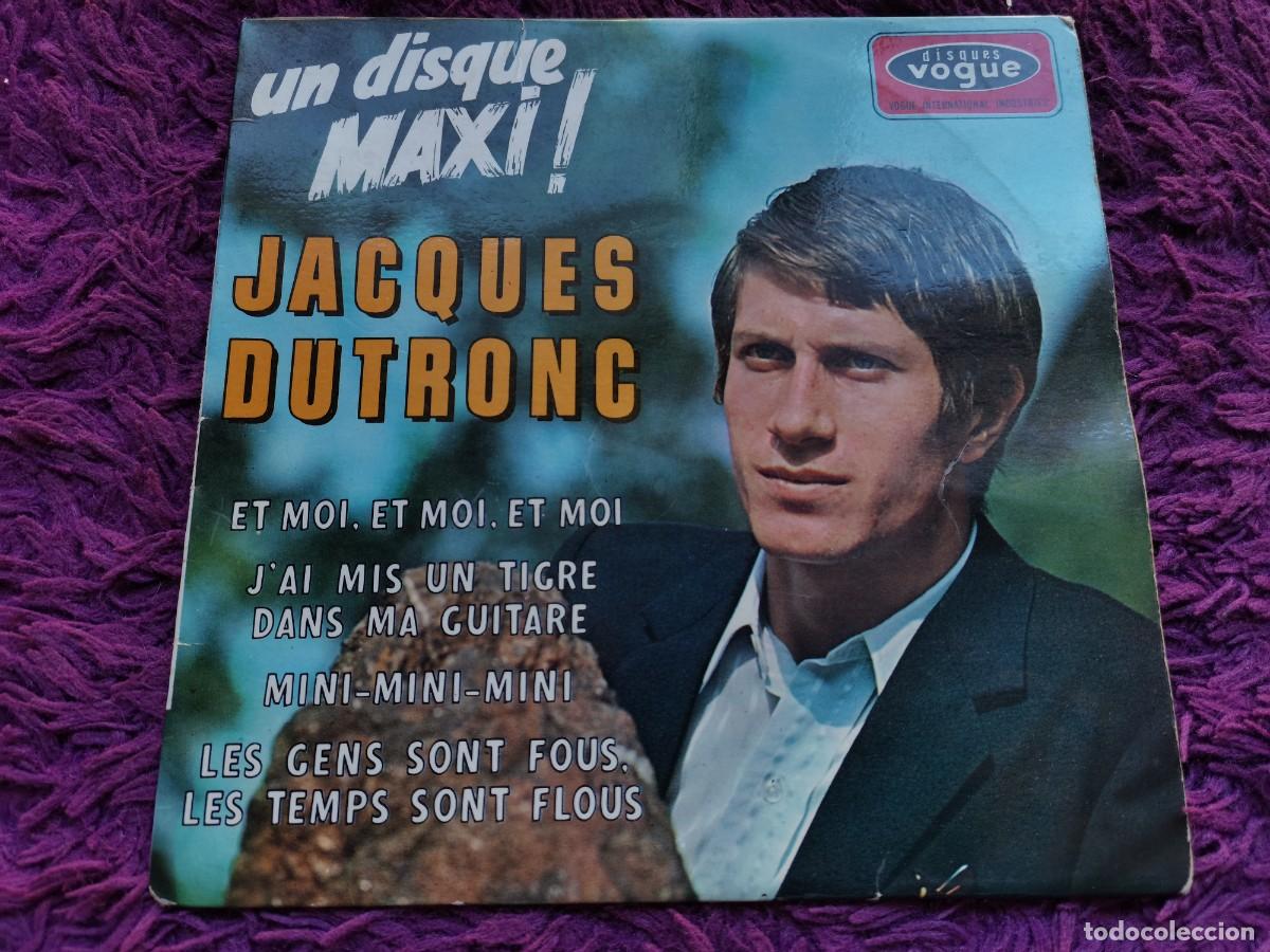 Discos de vinilo: Jacques Dutronc &ndash; Et Moi, Et Moi, Et Moi Vinilo 7&rdquo; EP 1966 France EPL. 8461