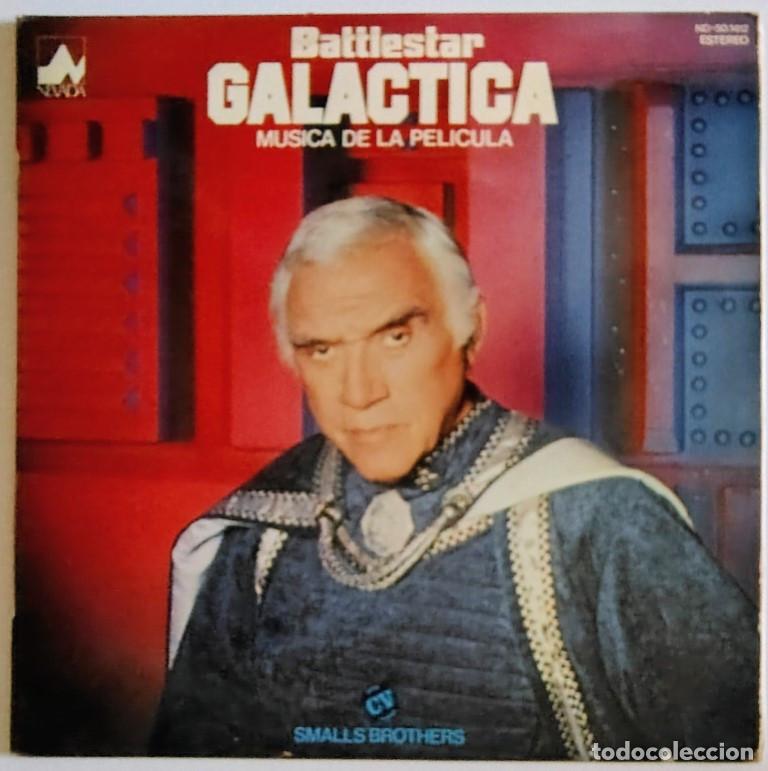 Discos de vinilo: Smalls Brothers. Battlestar Galactica (BSO). Dial, Spain 1979 LP