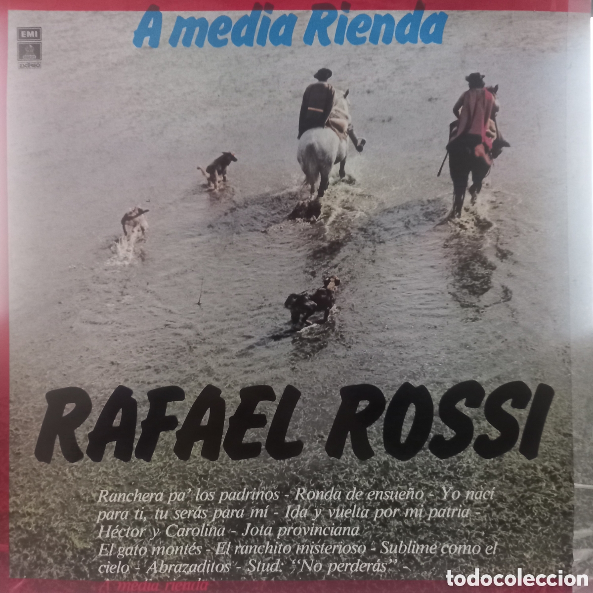 Vinyl records: Lp Rafael Rossi cadicamo Ranchera Milonga tango Vals pasodoble torero penella barbieri chinarro
