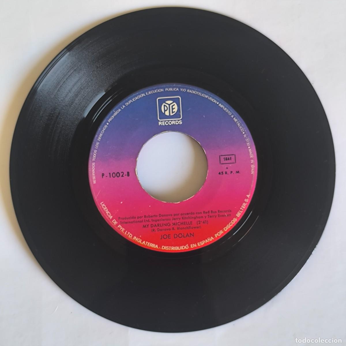 Discos de vinilo: Vinilo Joe Dolan &ndash; Lady in Blue / My Darling Michelle &ndash; PYE Records