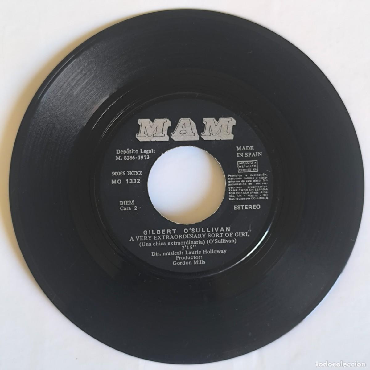 Discos de vinilo: Vinilo Gilbert O&rsquo;Sullivan &ndash; Get Down / A Very Extraordinary Sort of Girl &ndash; Single 1973