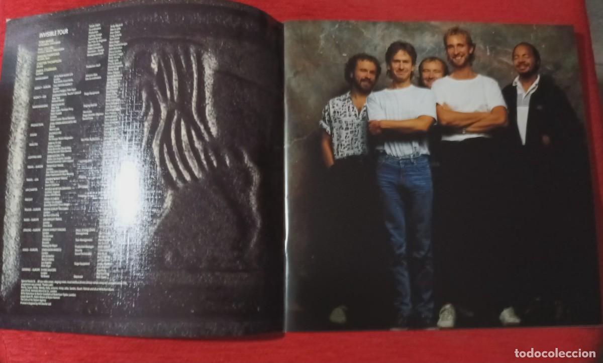 Discos de vinilo: GENESIS - INVISIBLE TOUR - LIBRETO - Foto 4
