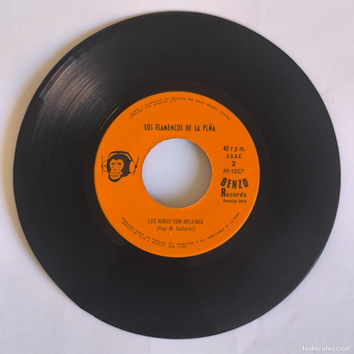 Discos de vinilo: Vinilo Los Flamencos de la Pe&ntilde;a &ndash; Mar&iacute;a Remedios y Los Ni&ntilde;os con Melenas &ndash; Benzo Records