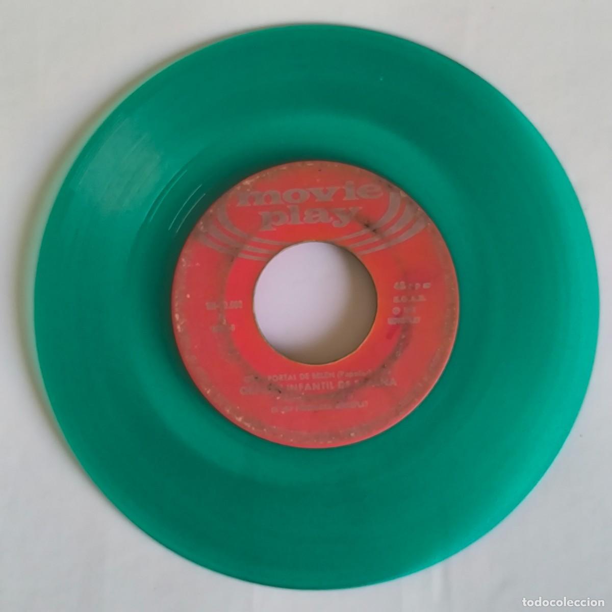 Discos de vinilo: Vinilo infantil Orfe&oacute;n Infantil de Espa&ntilde;a &ndash; Los peces en el r&iacute;o &ndash; Movieplay 45 RPM