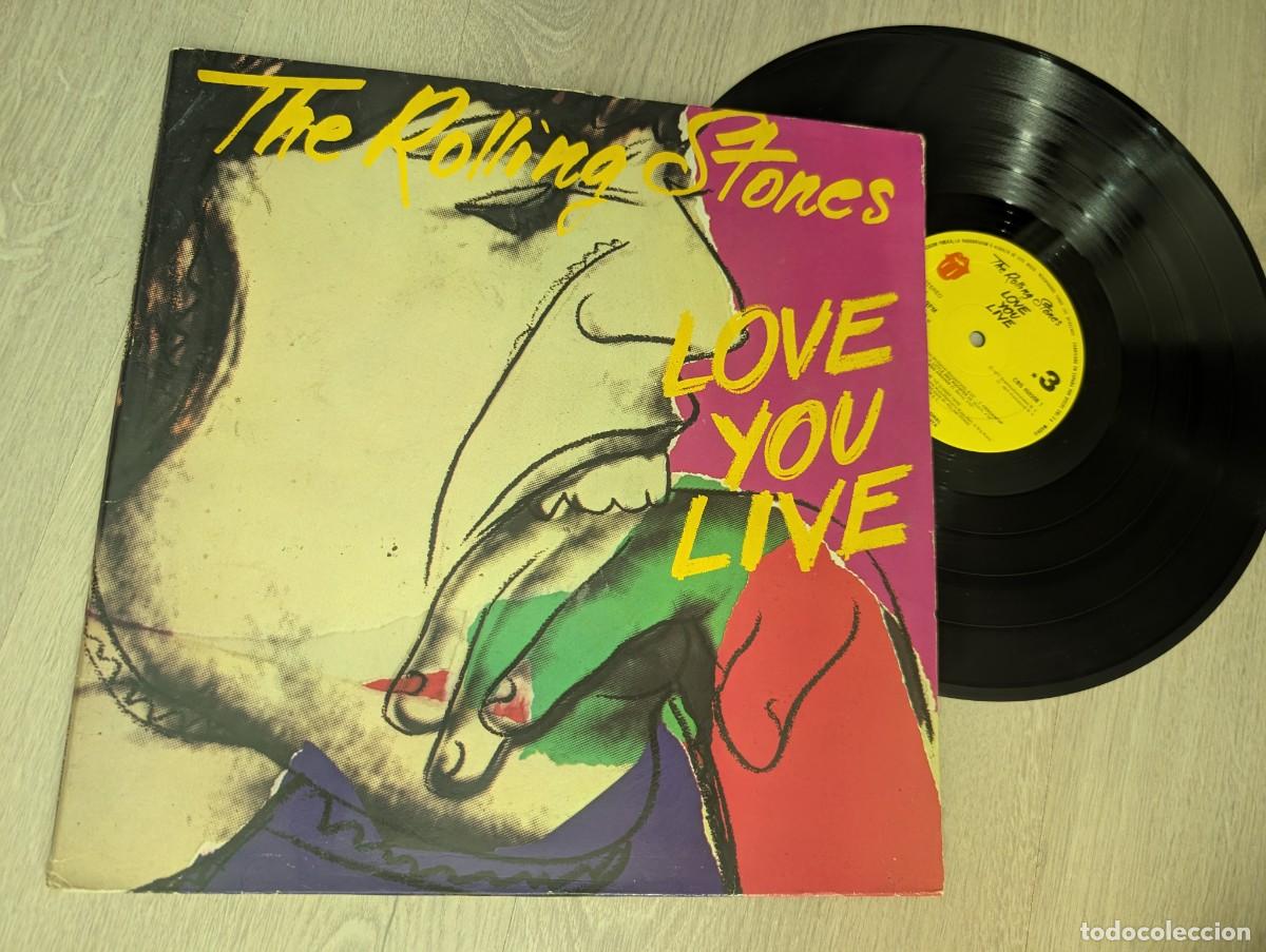 Vinyl-Schallplatten: THE ROLLING STONES - LOVE YOU LIVE .. LP DE 1977 - EDICION PROMOCIONAL - GATEFOLD ..SOLO UN VINILO