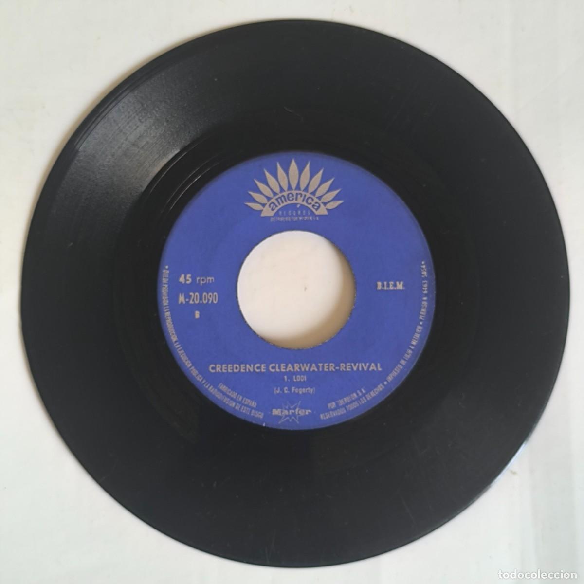 Discos de vinilo: Vinilo Creedence Clearwater Revival - Bad Moon Rising / Lodi - America Records