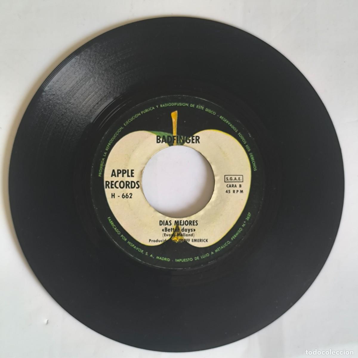 Discos de vinilo: Vinilo Badfinger - No importa / D&iacute;as mejores - Apple Records