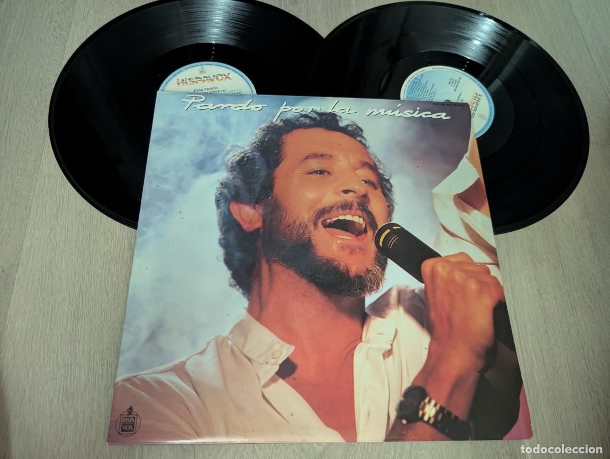 Vinyl-Schallplatten: JUAN PARDO - PARDO POR LA MUSICA ..2 .DISCOS - EN DIRECTO .1985 CARPETA ABIERTA - BUEN ESTADO